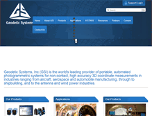 Tablet Screenshot of geodetic.com